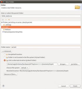 the impossible code - arduino core variant