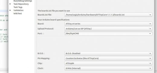 the impossible code - ATtiny as Arduino with Eclipse